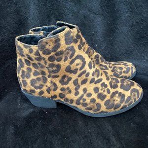 Leopard Booties
